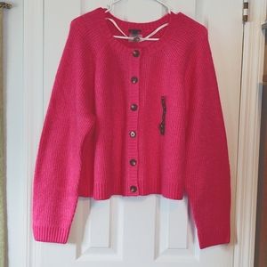 Torrid NWT Barbie Pink Cropped Sweater Size 2